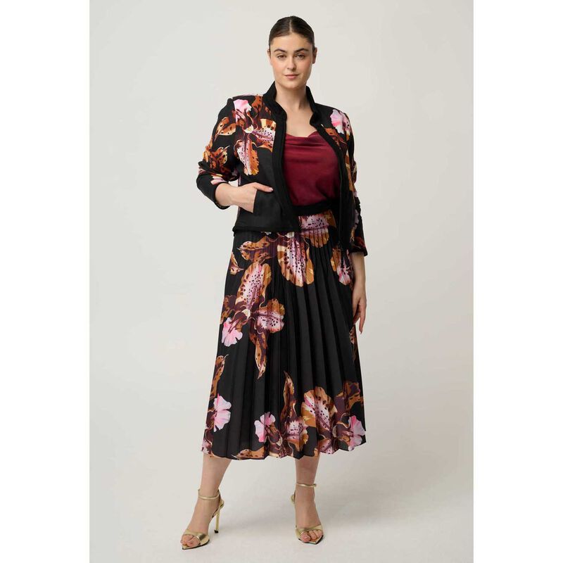 OnceWas Delray Reversible Printed Embroidered Jacket image number 3